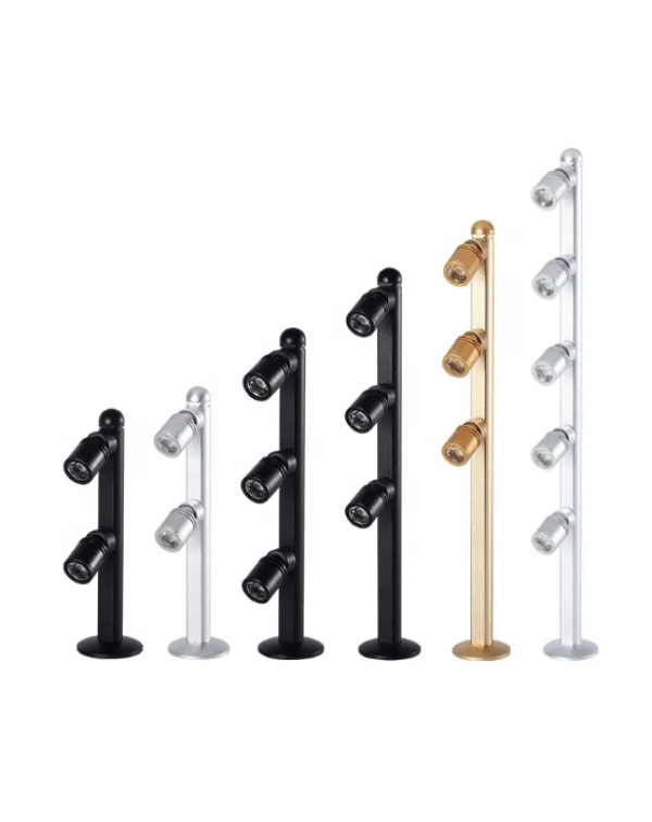 LED showcase pole light for jewelry  LED showcase pole light for jewelry